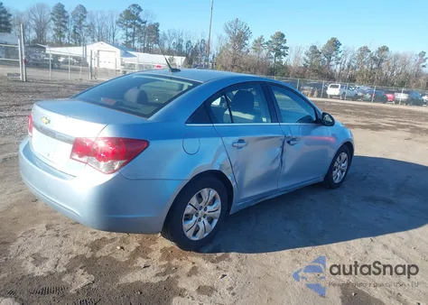 2012 Chevrolet Cruze Ls z USA, uszkodzony, nr VIN 1G1PC5SH5C7313751